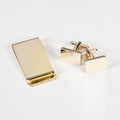 Cuff Links & Money Clip Set